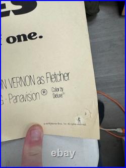 Vintage poster outlaw josey wales Clint Eastwood Poster Pros movie Promo 1976