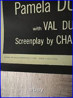Vtg 1951 The Undead Movie Poster Reprint Linen 40 X 27