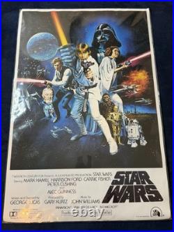 Vtg 1977/1998 Authentic Star Wars Re Print Movie Poster New (See Photos)