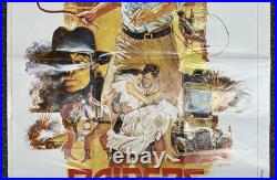 Vtg 1982 Indiana Jones 24x33 Raiders Lost Ark Foreign Japanese Movie Poster