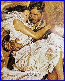 Vtg 1982 Indiana Jones 24x33 Raiders Lost Ark Foreign Japanese Movie Poster