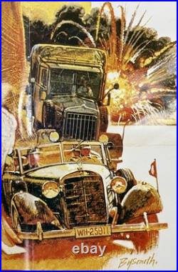 Vtg 1982 Indiana Jones 24x33 Raiders Lost Ark Foreign Japanese Movie Poster