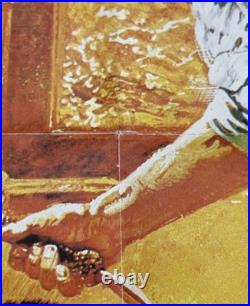 Vtg 1982 Indiana Jones 24x33 Raiders Lost Ark Foreign Japanese Movie Poster