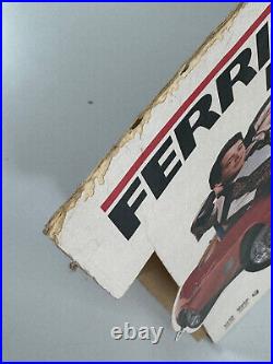 Vtg 1986 Ferris Bueller''s Day Off Diecut Story Display VHS Standee L@@K