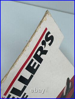 Vtg 1986 Ferris Bueller''s Day Off Diecut Story Display VHS Standee L@@K