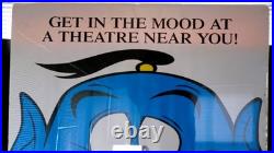 Vtg Aladdin Original Kiosk Movie Poster 27x40 Walt Disney Rare 1992 Shrink Wrap