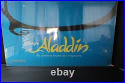 Vtg Aladdin Original Kiosk Movie Poster 27x40 Walt Disney Rare 1992 Shrink Wrap