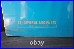 Vtg Aladdin Original Kiosk Movie Poster 27x40 Walt Disney Rare 1992 Shrink Wrap