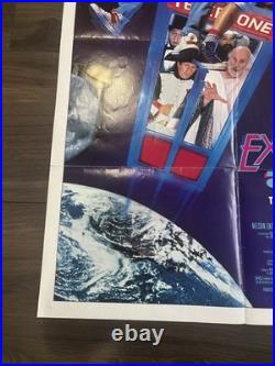 Vtg BILL & TED'S EXCELLENT ADVENTURE 1989 Original SS Movie Poster 27 x 41 VNM