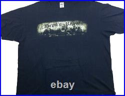 Vtg Devils Rejects T-Shirt Rob Zombie Movie Photo Poster Logo Graphic Tee 2XL