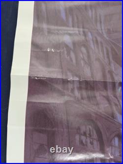 Vtg Escape From New York 1981 Original 27x41 Movie Poster Kurt Russell