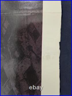 Vtg Escape From New York 1981 Original 27x41 Movie Poster Kurt Russell