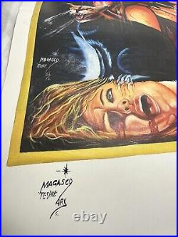 Vtg Night Of The Demons Movie Poster