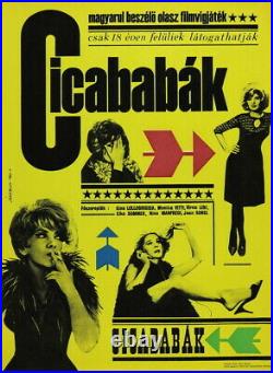 Vtg Orig. Movie Poster THE DOLLS / LE BAMBOLE Lisi Vitti Lolobrigida Sommer 1966