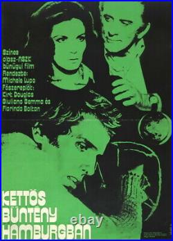 Vtg Orig Movie Poster UN UOMO DA RISPETTARE / THE MASTER TOUCH 1974 Italy