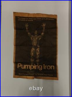 Vtg. Orig. Pumping Iron (1977) Movie Original 1977 Newspaper Clipping