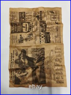 Vtg. Orig. Pumping Iron (1977) Movie Original 1977 Newspaper Clipping