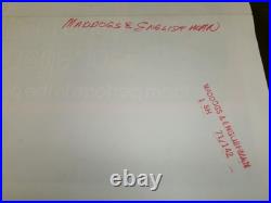 Vtg Original 1971 Mad Dogs & Englishmen Concert Movie Poster-Joe Cocker-27x40