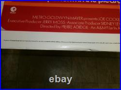 Vtg Original 1971 Mad Dogs & Englishmen Concert Movie Poster-Joe Cocker-27x40