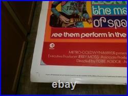 Vtg Original 1971 Mad Dogs & Englishmen Concert Movie Poster-Joe Cocker-27x40