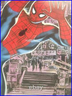 Vtg Rolled Movie Poster Spider Man The Dragon's Challenge Nicholas Hammond 21x13