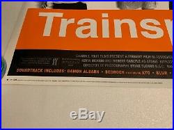 Vtg Trainspotting Movie Poster 1996 Original Rolled GB Posters UK 35x25