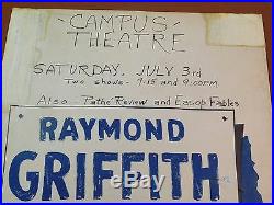 WET PAINT Vintage 1926 RAYMOND GRIFFITH Silent Film WINDOW CARD Movie Poster