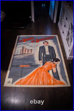 WUTHERING HEIGHTS Large French Grande Vintage Movie Poster Original 1939