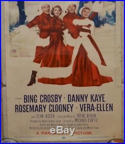White Christmas Original Vintage Movie Poster Insert 1954