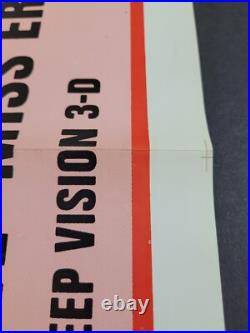 Wildcat Women Black Lolita Yolanda Love 3-D Sexploitation 1974 Sheet Poster Vtg