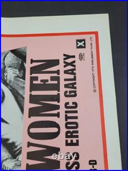 Wildcat Women Black Lolita Yolanda Love 3-D Sexploitation 1974 Sheet Poster Vtg