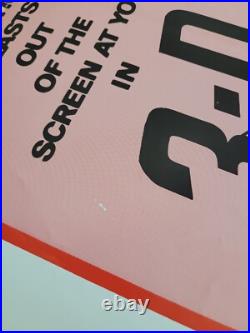 Wildcat Women Black Lolita Yolanda Love 3-D Sexploitation 1974 Sheet Poster Vtg