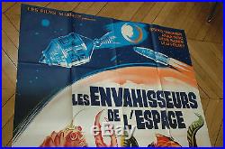 Yog Monster From Space French 1p'70 Original Vintage Theatrical Folded Sci-fi