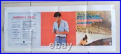 ZABRISKIE POINT 1970 ORIGINAL MOVIE POSTER 16x39 RARE vintage