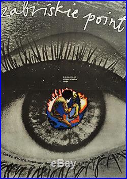 ZABRISKIE POINT Original Hungarian Vintage Movie Poster 1970