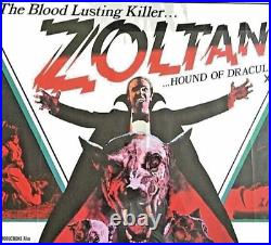 Zoltan Hound of Dracula Horror Classic Vintage Original Movie Poster Film Art