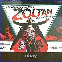 Zoltan Hound of Dracula Horror Classic Vintage Original Movie Poster Film Art