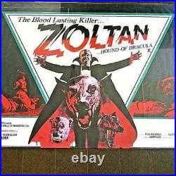 Zoltan Hound of Dracula Horror Classic Vintage Original Movie Poster Film Art