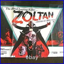 Zoltan Hound of Dracula Horror Classic Vintage Original Movie Poster Film Art