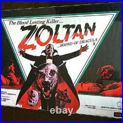 Zoltan Hound of Dracula Horror Classic Vintage Original Movie Poster Film Art