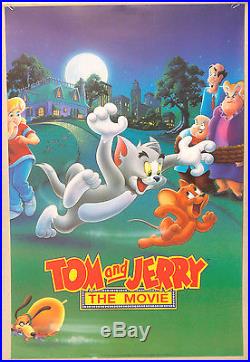  prl 1993 Tom And Jerry Movie Vintage Affiche Poster Art Print 